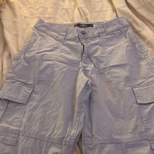 Blue Hollister Cargo Pants